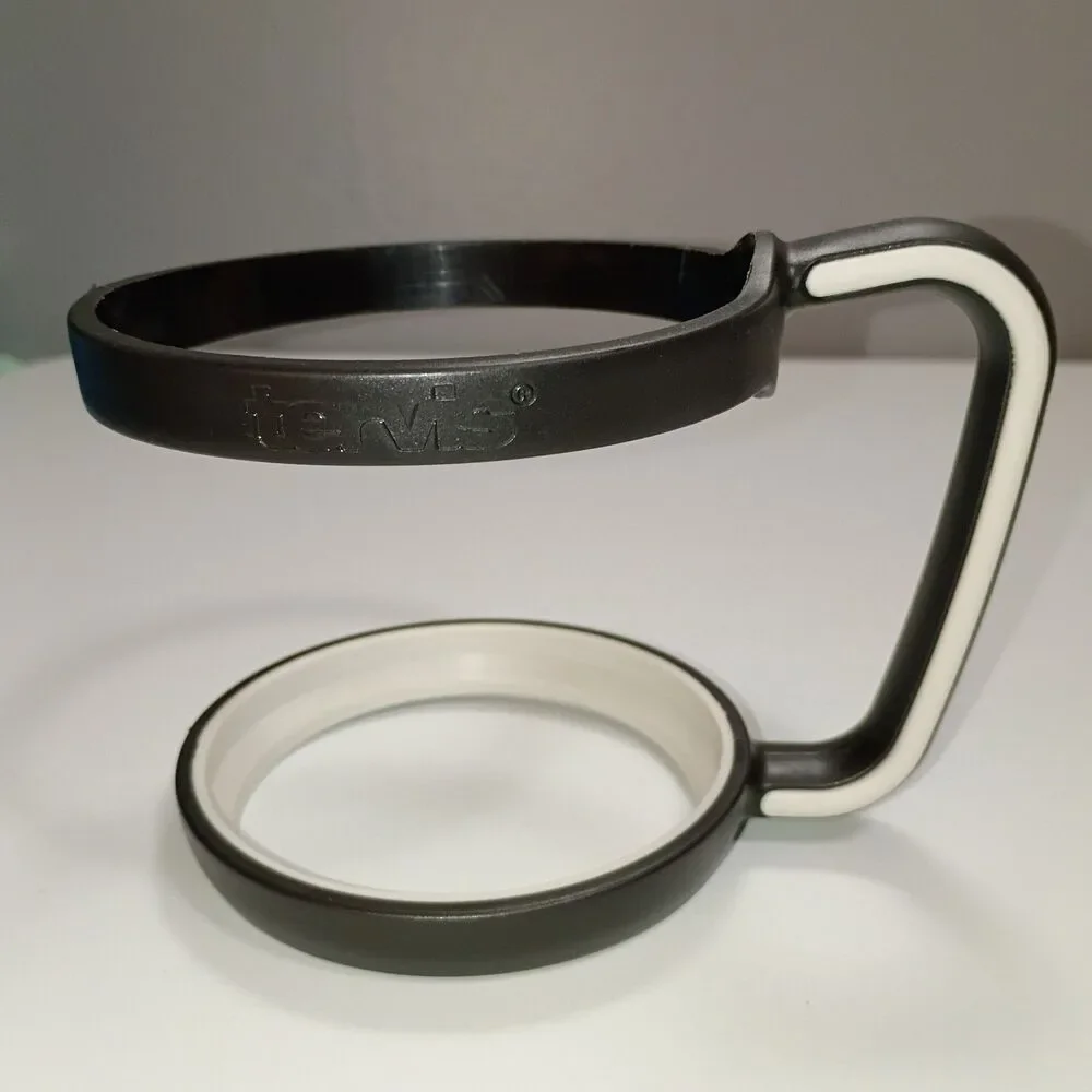 Tervis Double Ring Handle Holder for Insulated 24 oz Black Grey